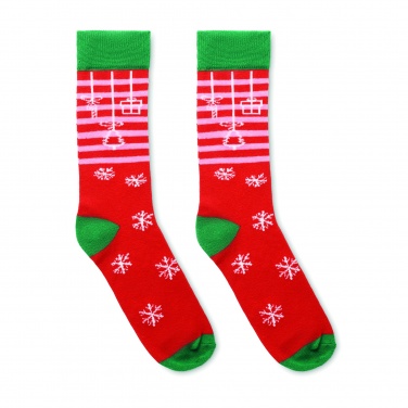 Logotrade business gift image of: Pair of Christmas socks M